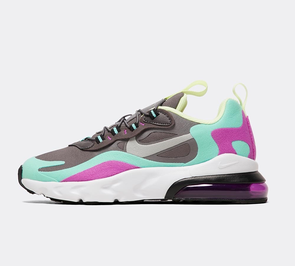 nike nursery air max 270 react trainer