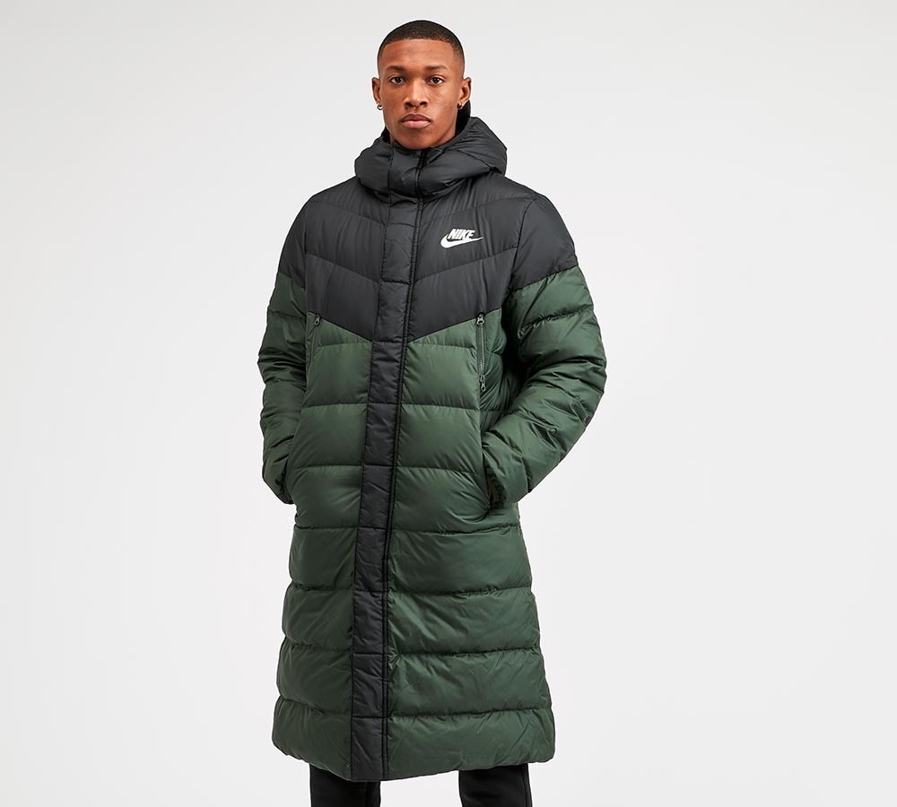 nike men's down fill parka