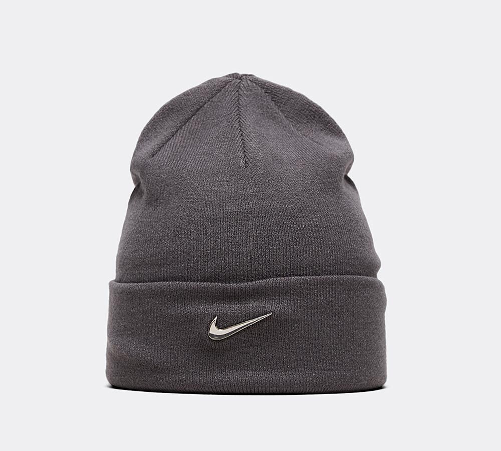 nike beanie grey