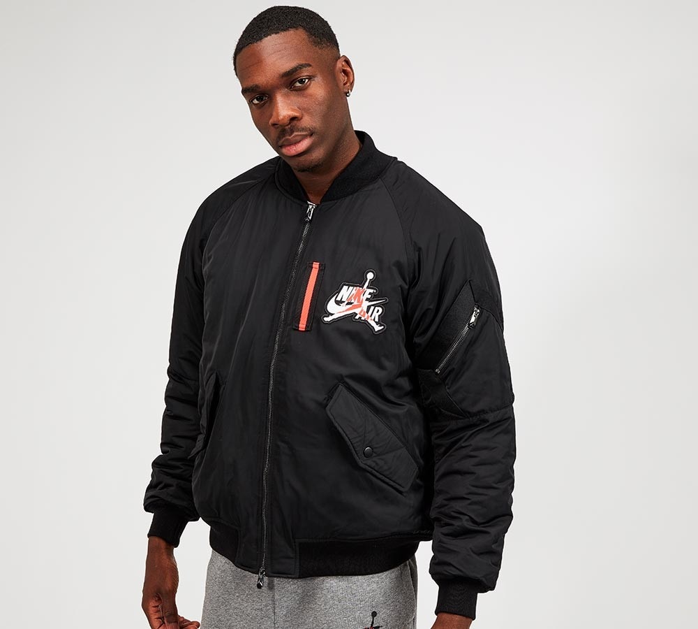Jordan Wings MA1 Jacket Black Footasylum