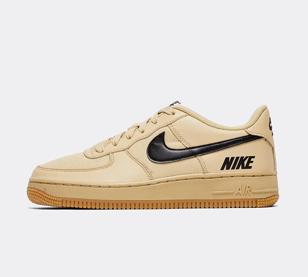 khaki air force 1 lv8 utility trainers youth