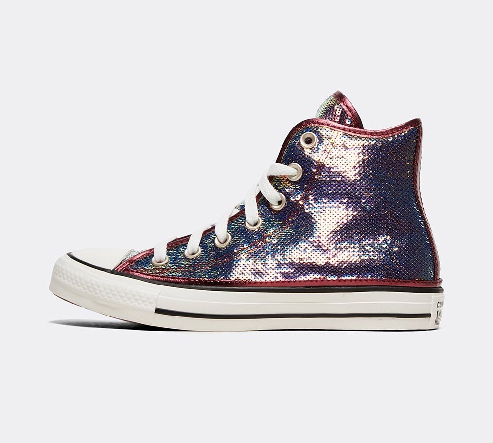 pink sequin converse high tops