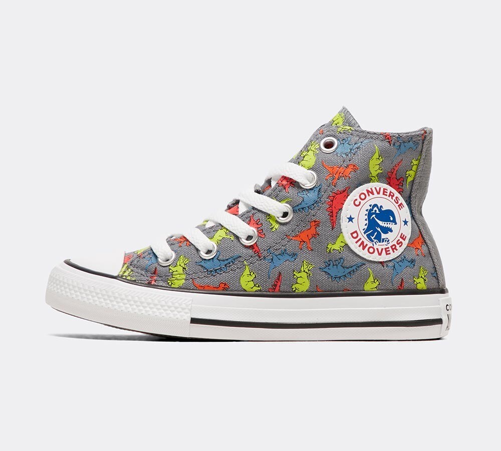 converse white infant dino trainer