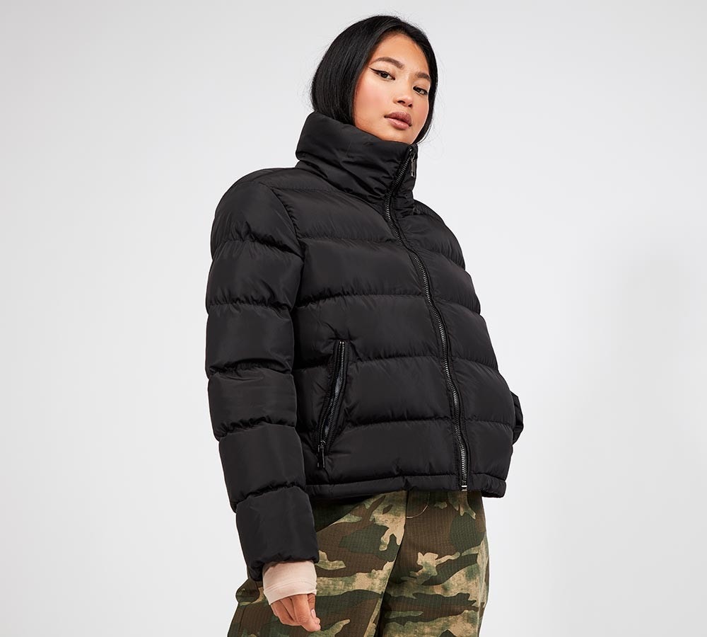 womens puffer jacket no hood