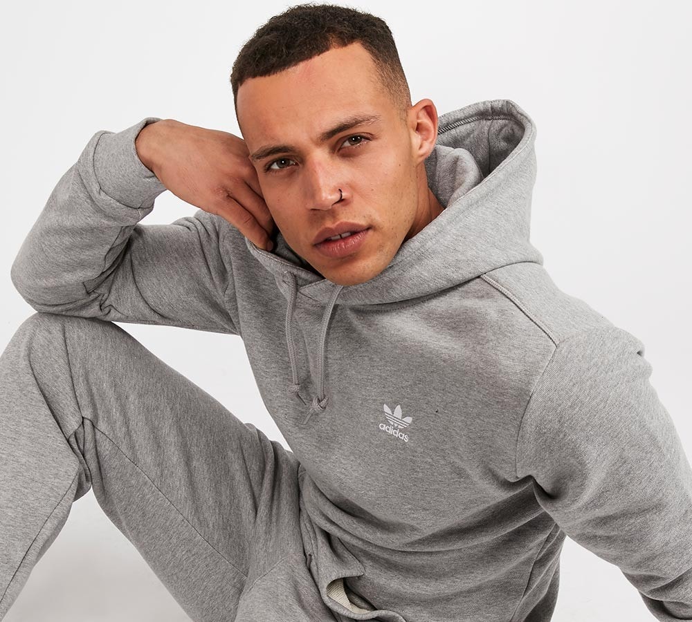 adidas originals overhead tape hoody
