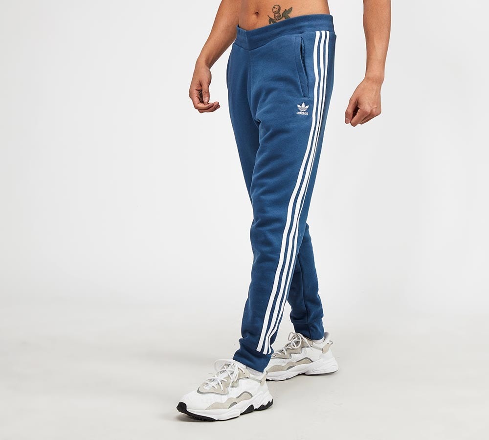 adidas originals trefoil stripe fleece track pants