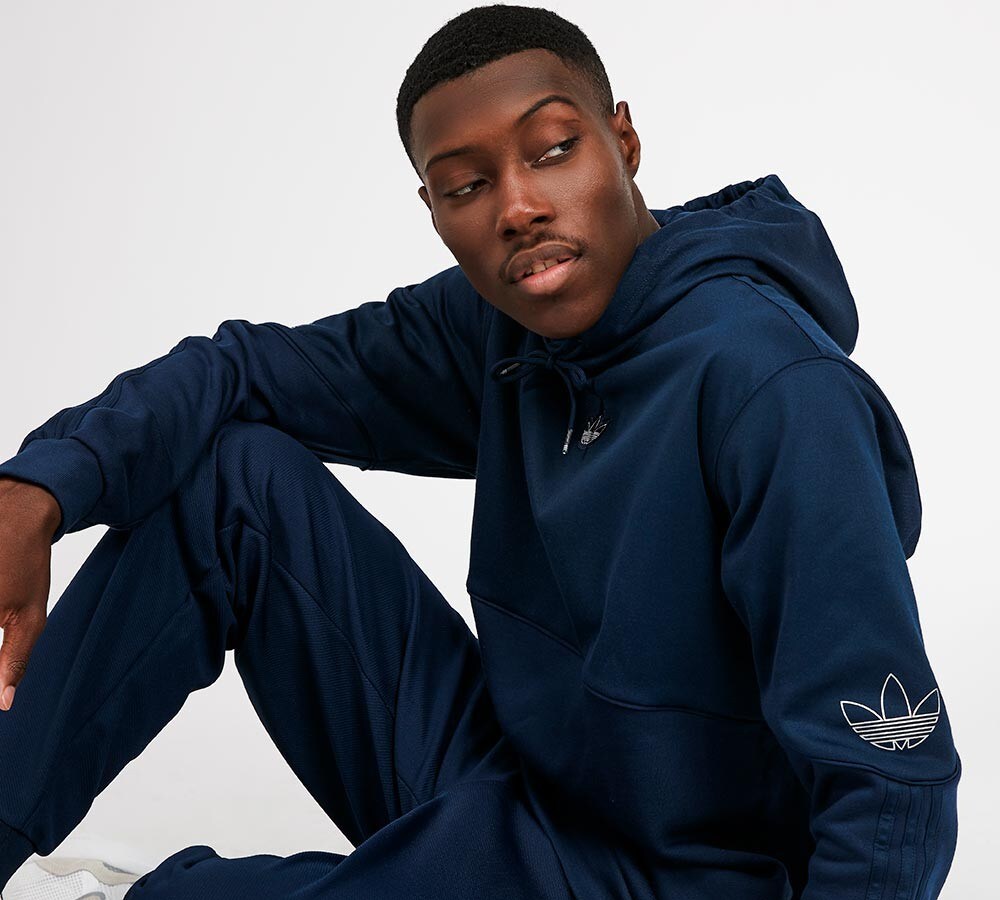 adidas foil hoodie
