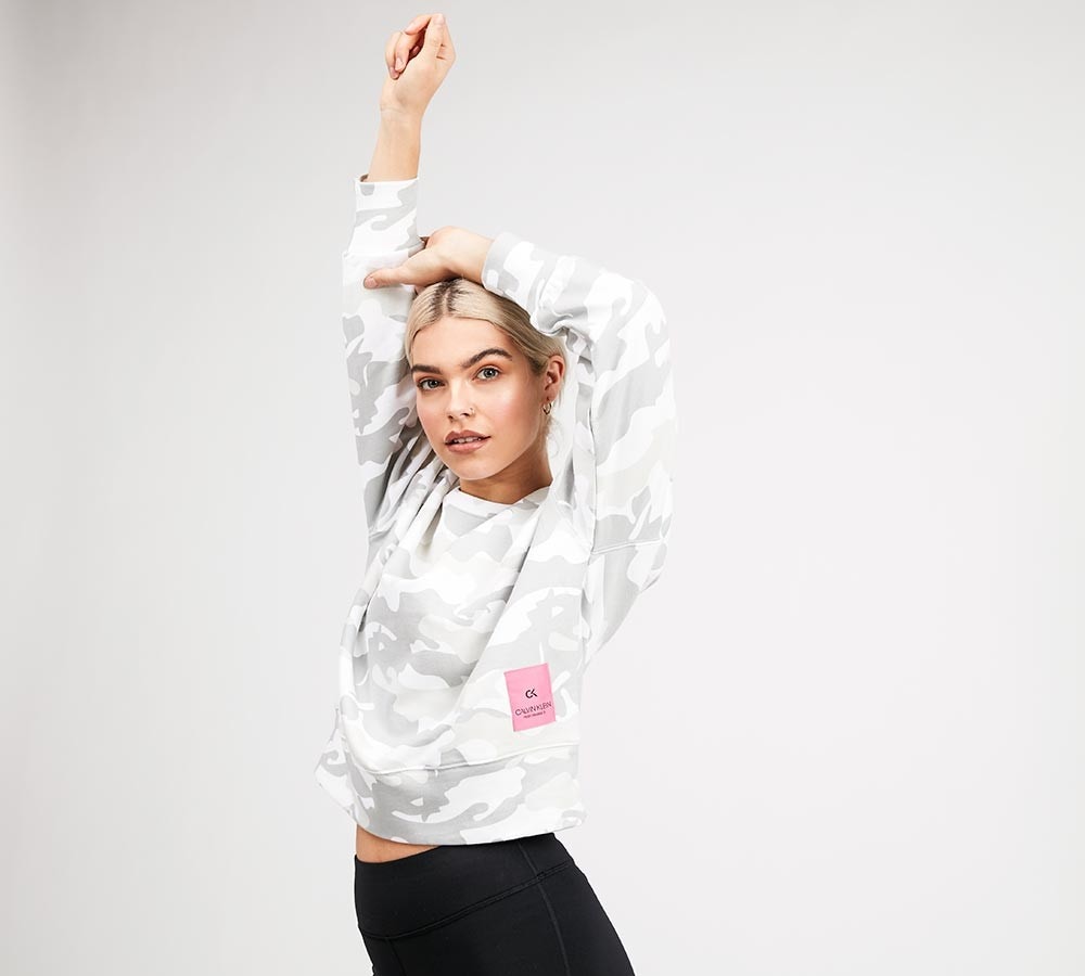 calvin klein performance sweatshirt womens