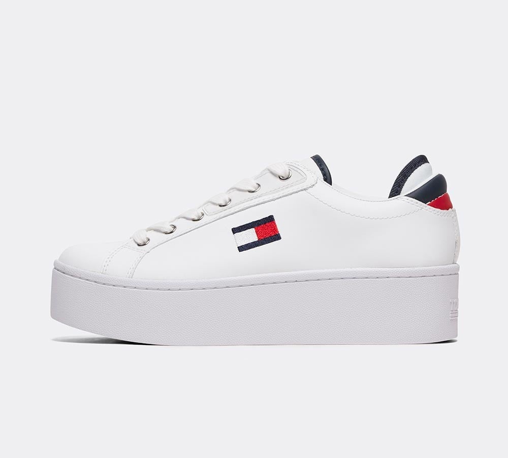 tommy hilfiger flatform trainers
