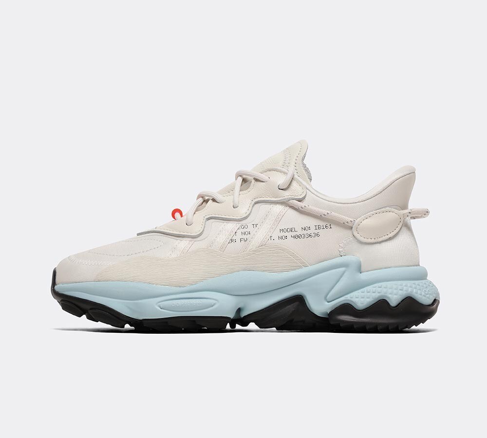 ozweego trainers white
