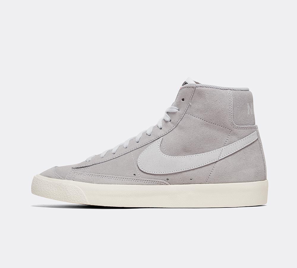 Nike Blazer Mid 77 Vintage Trainer Wolf Grey Pure Platinum