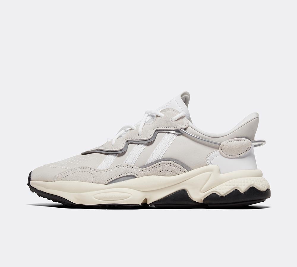 ozweego trainers crystal white off white