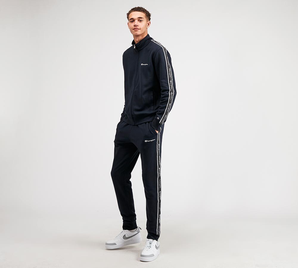 champion navy tracksuit