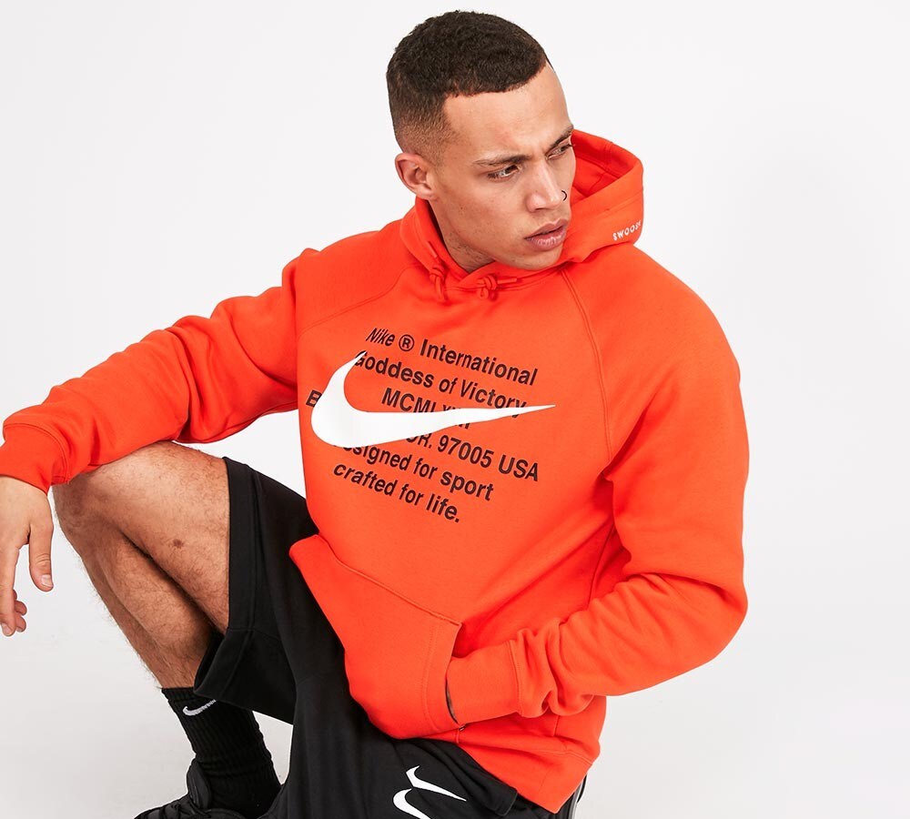 magma orange nike hoodie