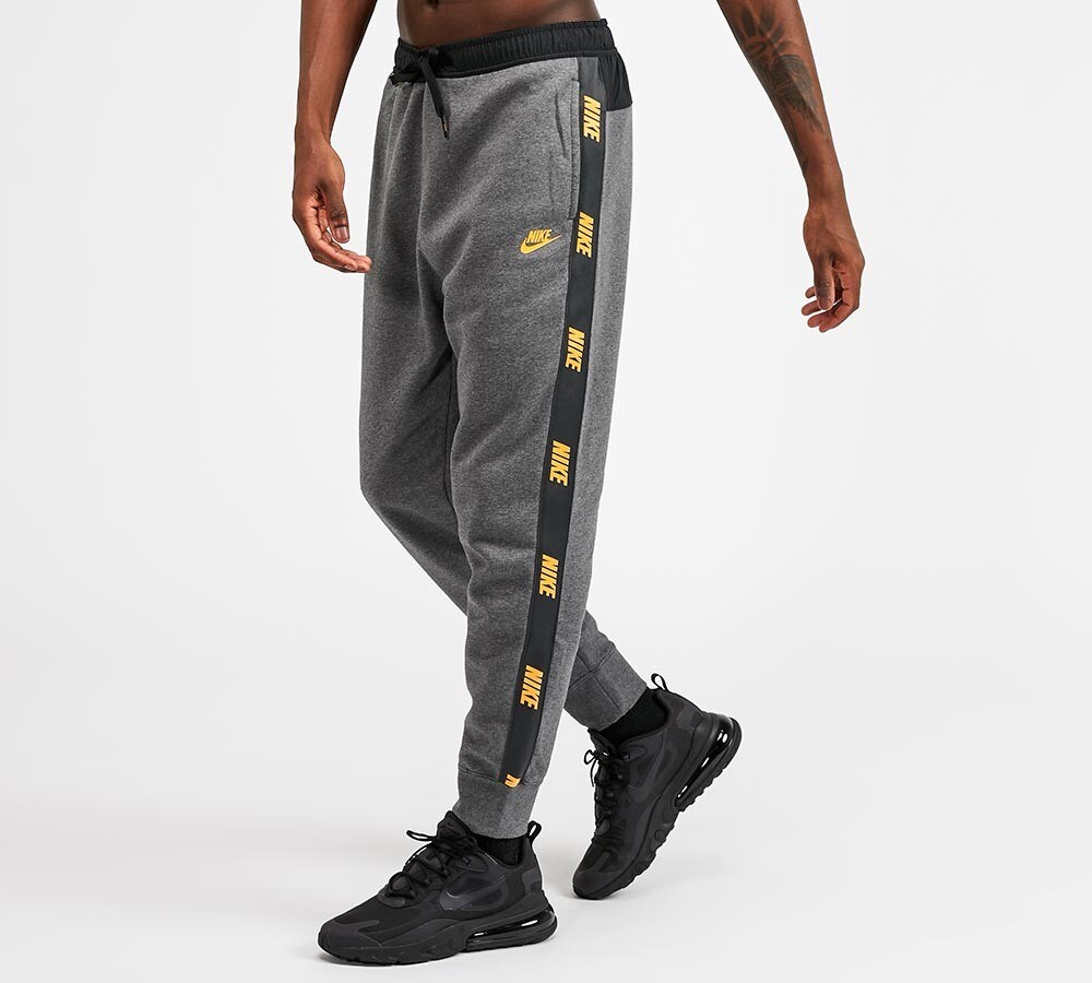 nike hybrid fleece joggers grey