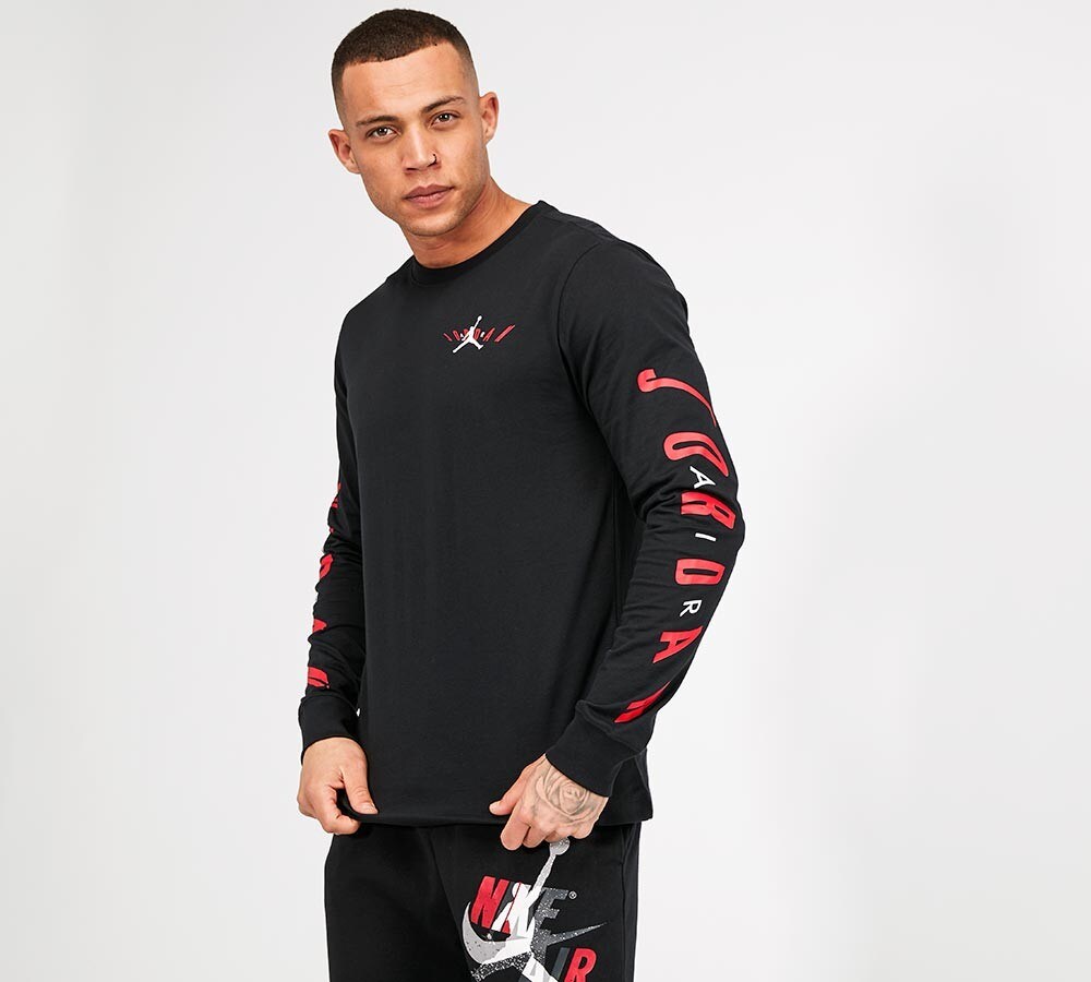 jordan men's air swerve long sleeve shirt