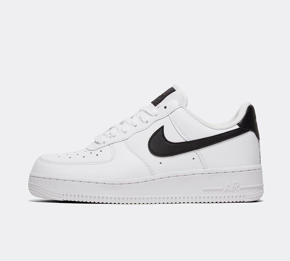 air force 1 07 trainers white white black