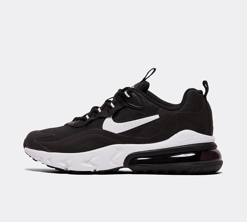 nike 270 react black junior