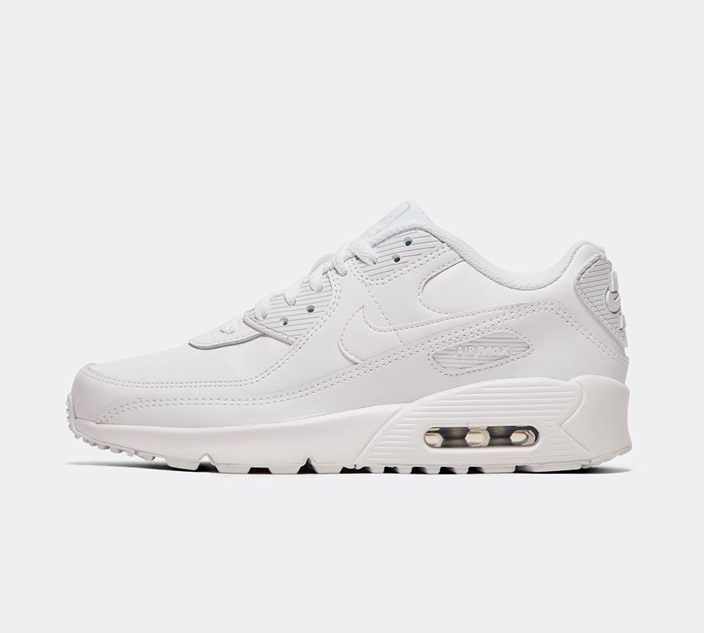 Nike Junior Air Max 90 Leather Trainer 