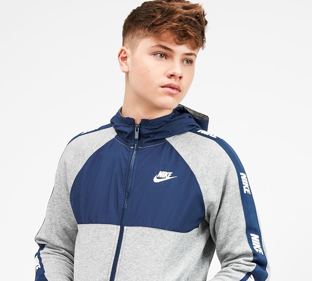 nike hybrid zip hoodie