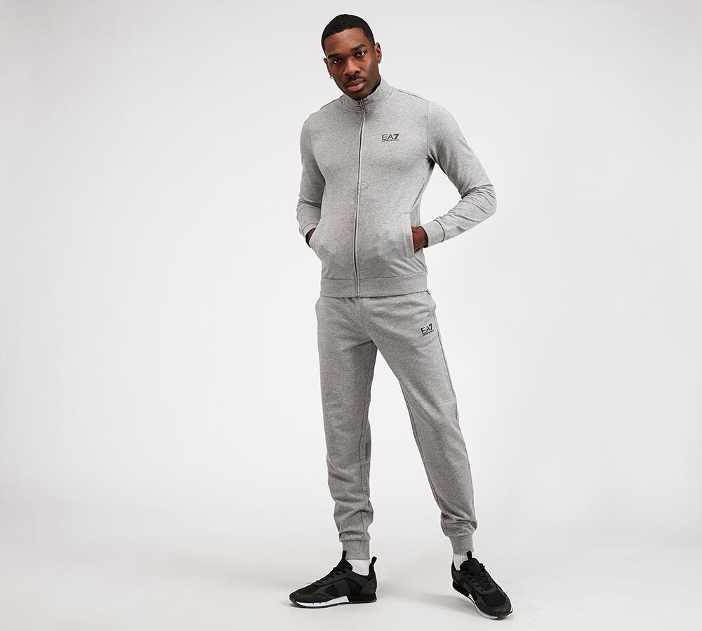 ea7 fleece tracksuit