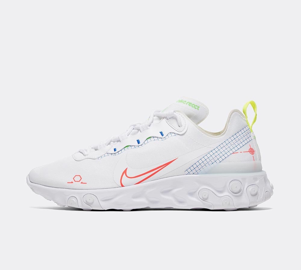 Nike React Element 55 Trainer | White 