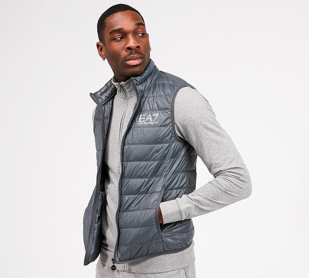 ea7 core logo gilet