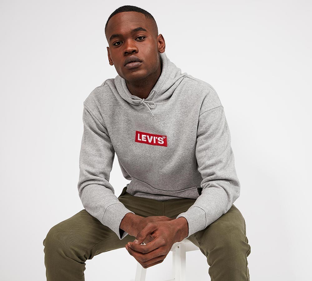 vans overhead box logo hoodie