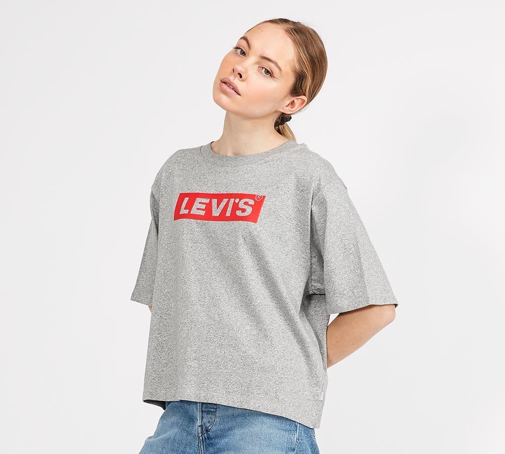 womens grey levi t shirt