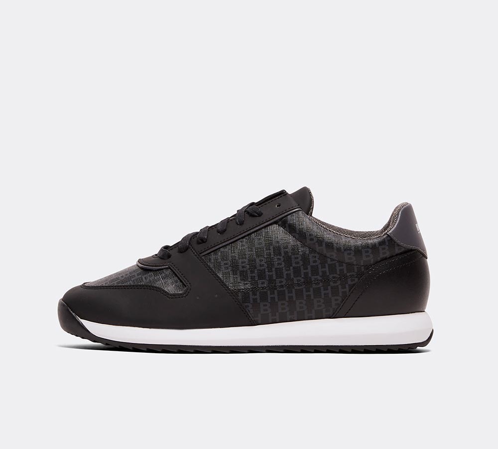 boss sonic runner trainers black