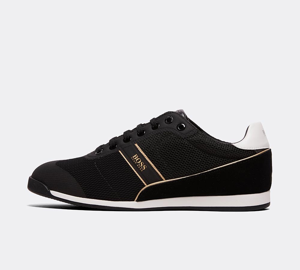 boss glaze trainers black