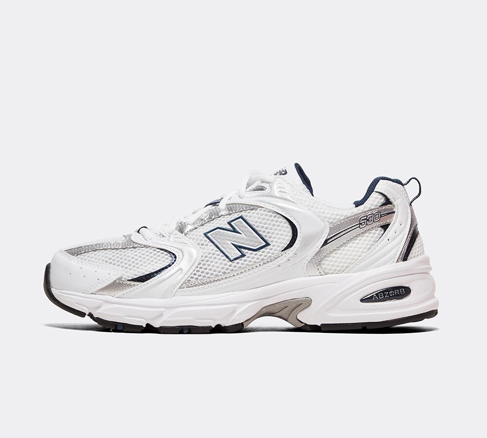 new balance 530 white with natural indigo