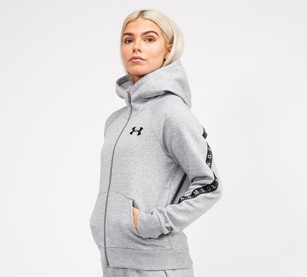 under armour black and grey hoodie