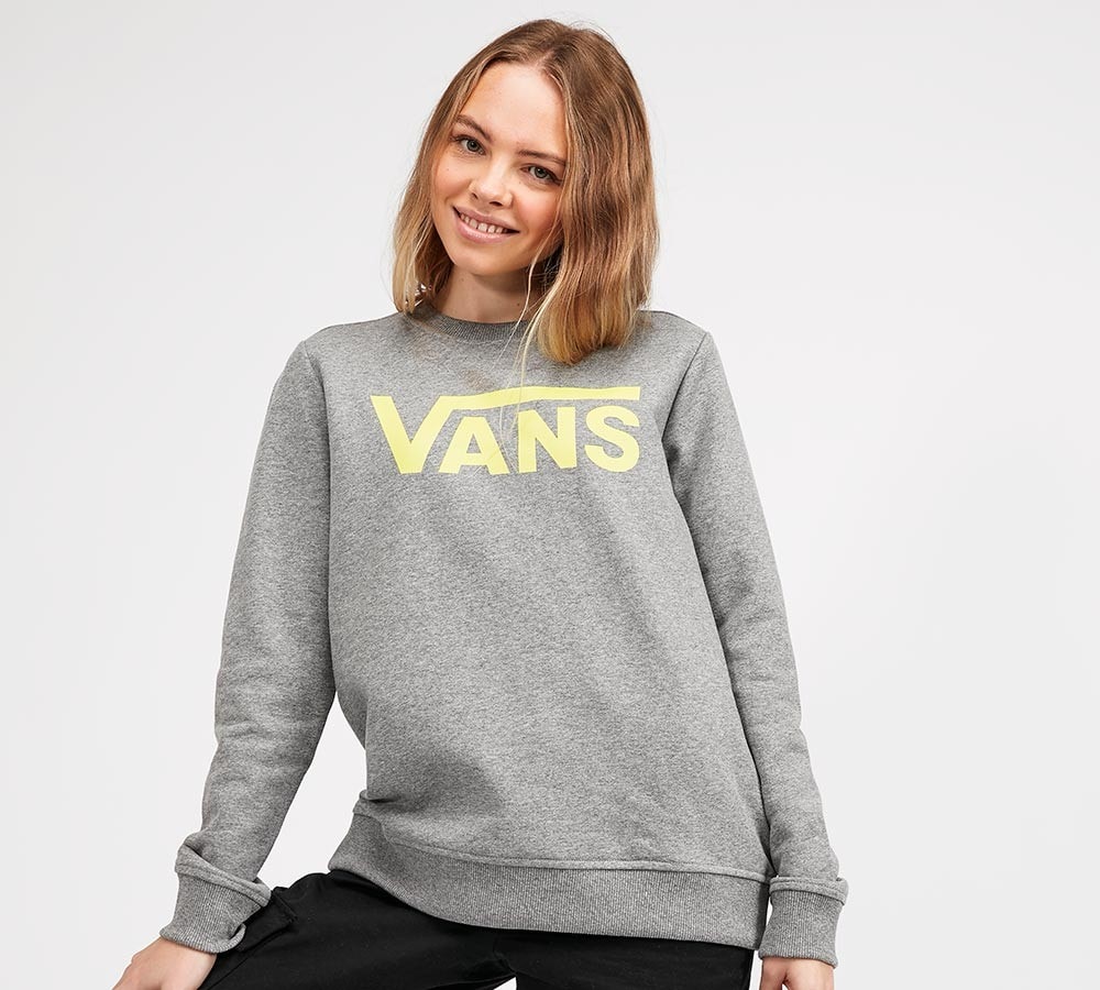 vans crew neck sweatshirt womens