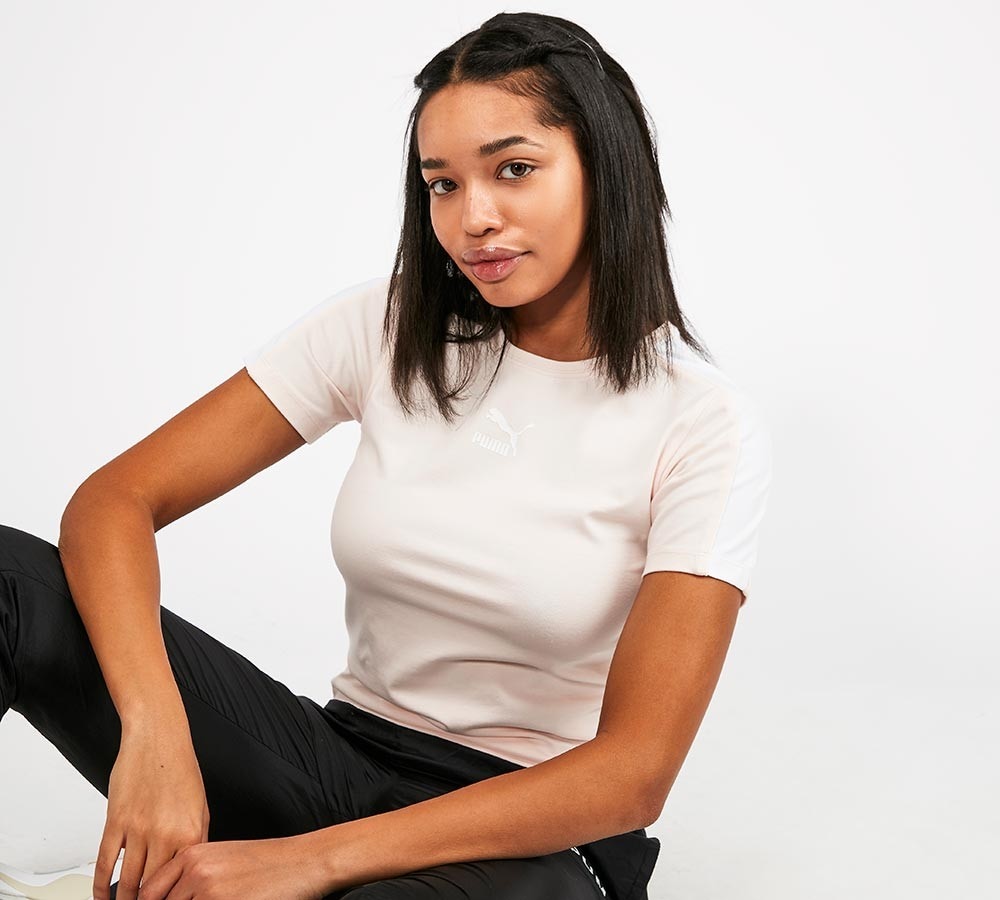 Puma Womens Classic Tight Short Sleeve 