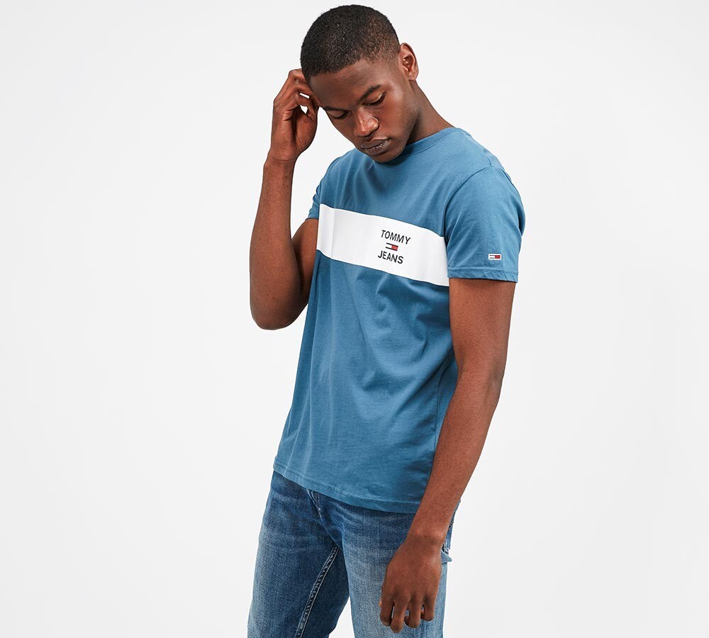 tommy jeans t shirt blue