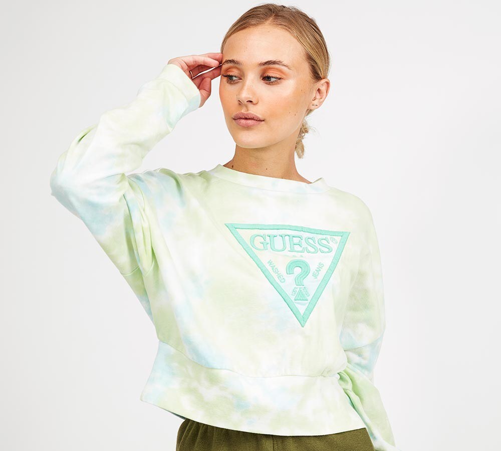 womens sweatshirt green