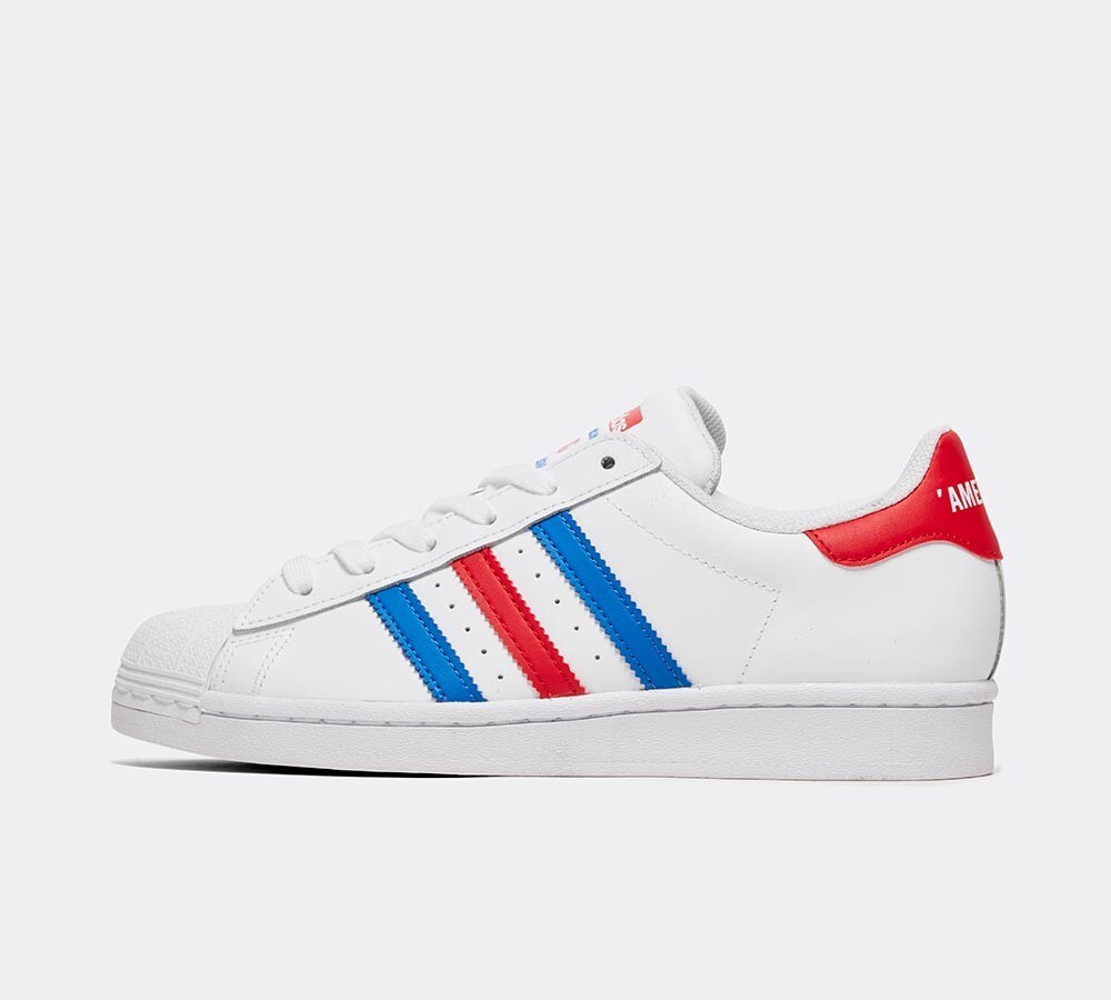 adidas superstar junior red