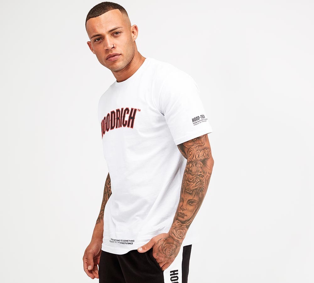 hoodrich t shirt white