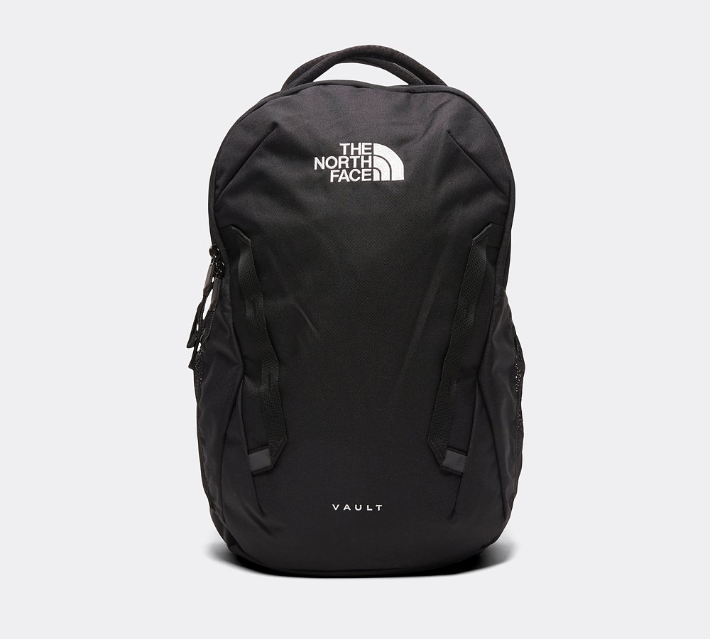 north face black rucksack