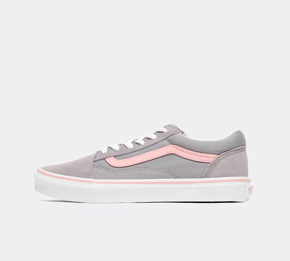 pink and grey vans 