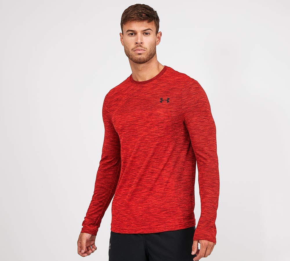 under armour vanish seamless long sleeve t shirt mens