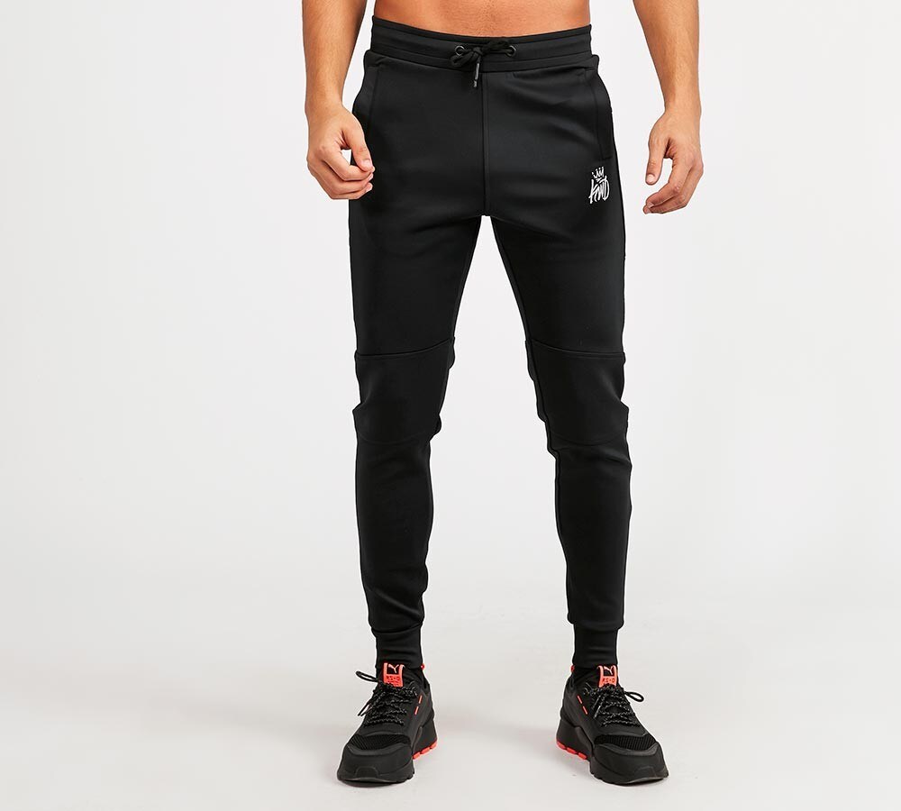 kwd black tracksuit bottoms