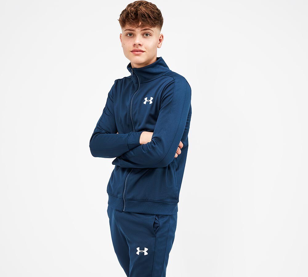 Junior under armour tracksuit sales