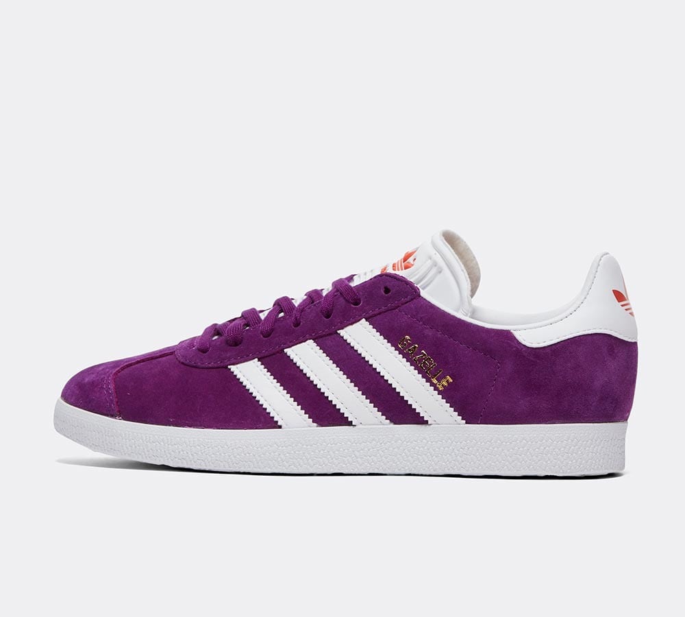 purple adidas trainers womens