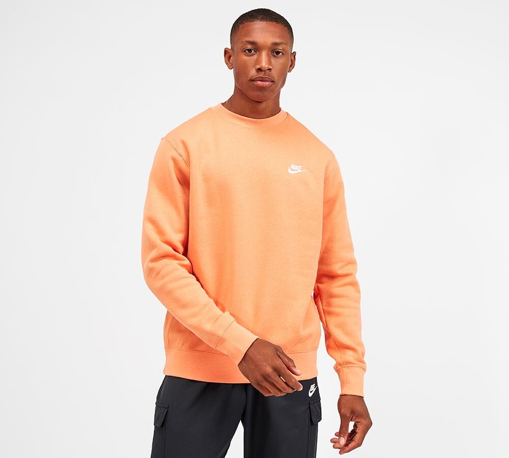 orange trance nike hoodie