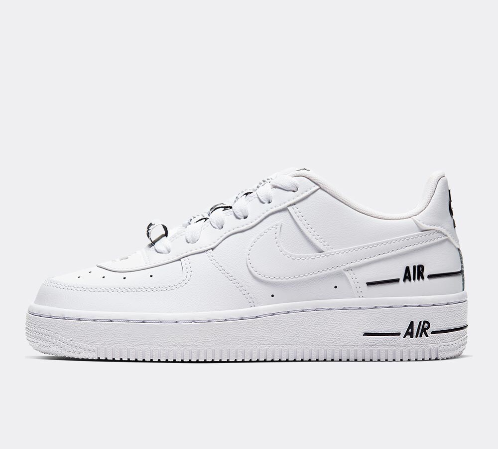 White and black air on sale force junior
