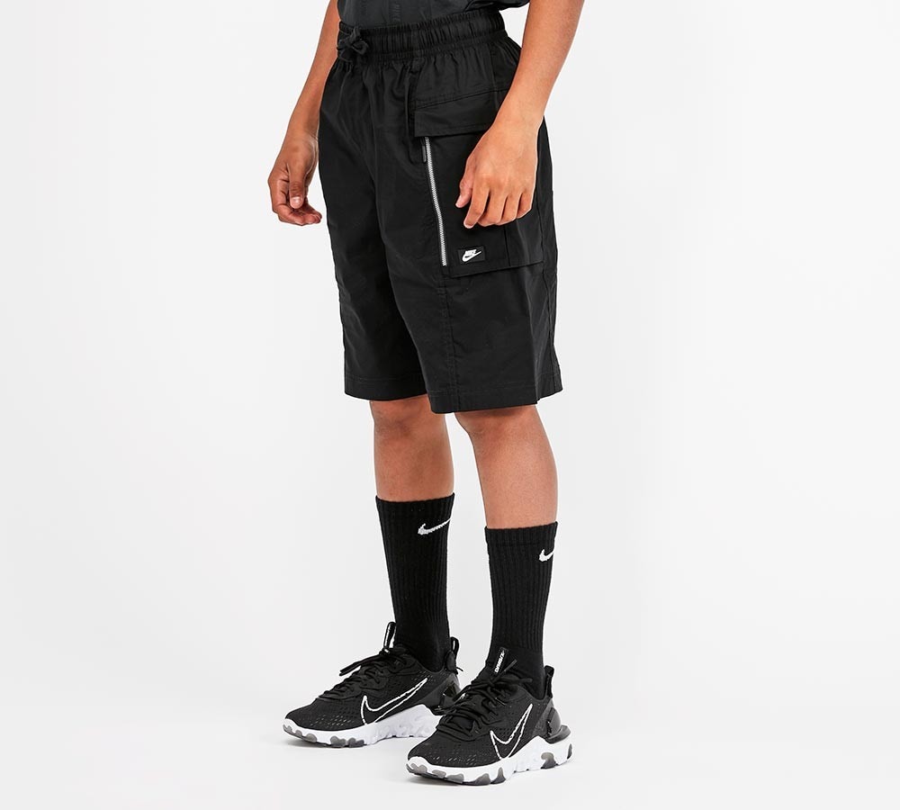 Nike Junior Woven Cargo Short | Black 