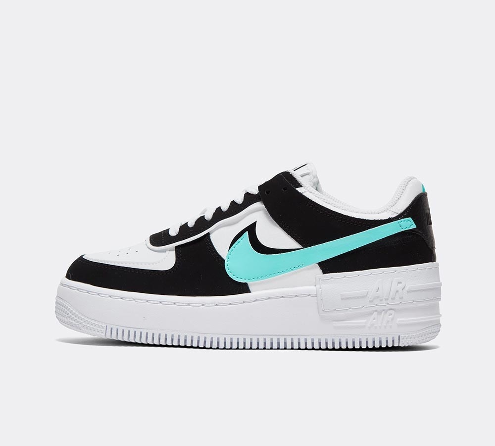 nike air force 1 black footasylum