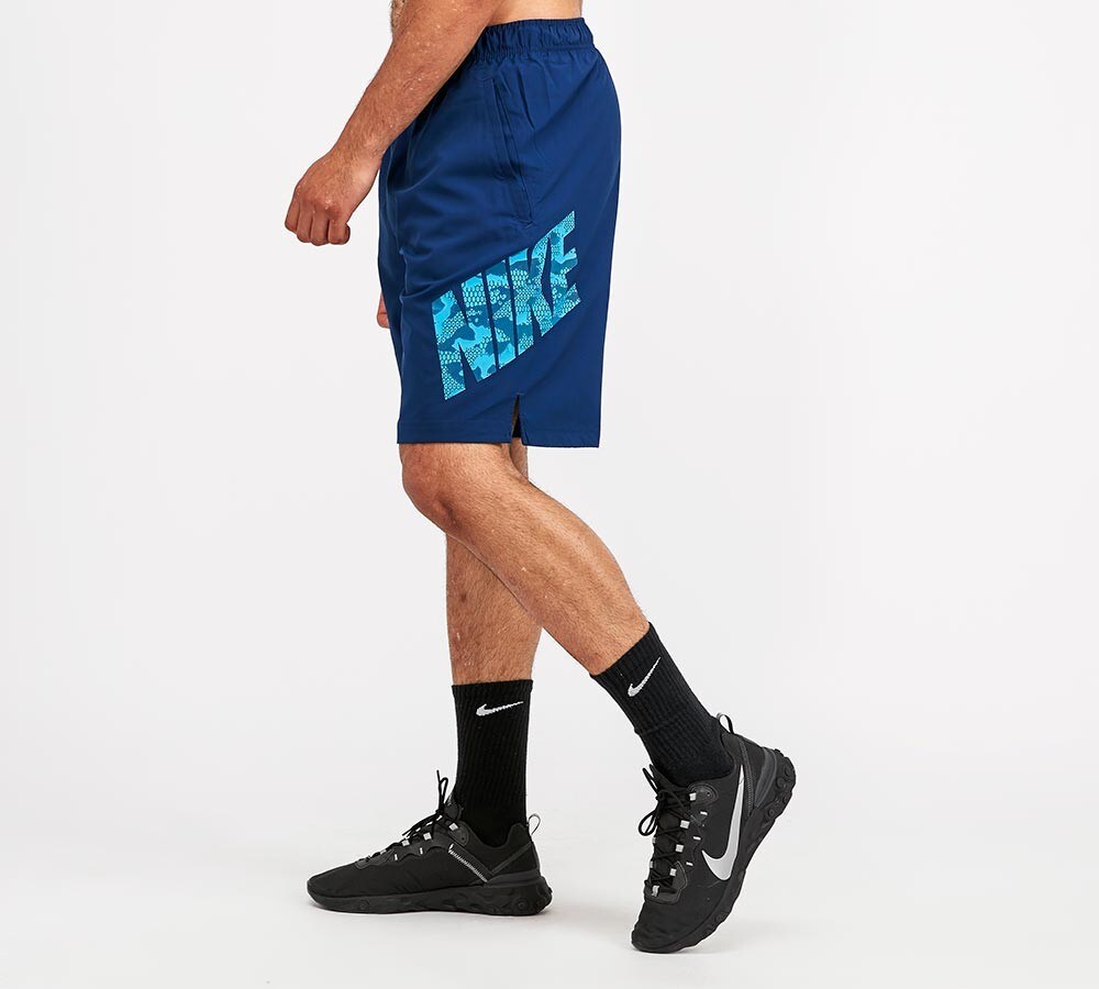 nike blue camo shorts